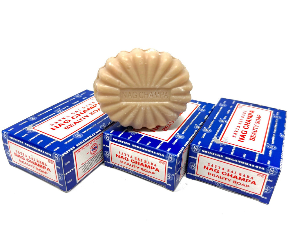 Nag Champa Soap Bar, 75 gm: Choose How Many Beauty Soap Bars!